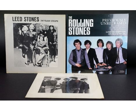 Vinyl – 3 The Rolling Stones LPs to include 'Previously Unreleased' on Coda CPLVNY022 sealed, Leed Stones The Flamin Groupie 