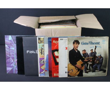 Vinyl - Over 70 Rock &amp; Pop LPs to include Gene Vincent, Bill Haley, Them, Carbaret Voltaire, The Beatles, Jimi Hendrix, F