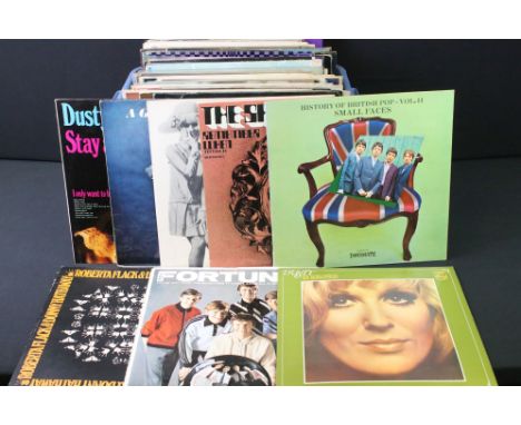 Vinyl - Over 70 Rock, Pop &amp; Soul LPs to include Dusty Springfield (inc In Memphis), The Fortunes, Roberta Flak, The Small