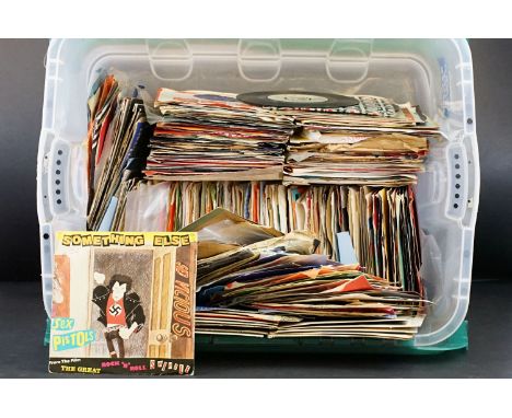 Vinyl - Over 200 7" singles and EPs spanning genres and decades to include Cyril Davies (EP), The Byrds (EP), Rolling Stones 