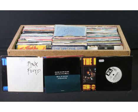 Vinyl - Approx 300 Rock, Pop, Soul, Dance 7" singles to include The Prodigy, KLF, Madonna, Pink Floyd, Free, George Michael, 