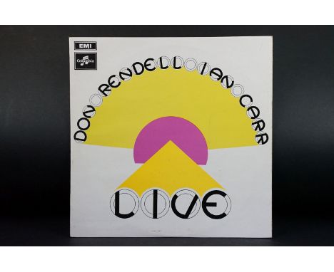 Vinyl - Jazz - The Don Rendell / Ian Carr Quintet – Live. Original UK 1969 1st pressing on Columbia Records SX 6319.  Mono, o