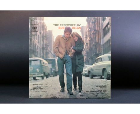 Vinyl - Bob Dylan The Freewheelin' Bob Dylan on CBS Records BPG 62193. Textured orange label with 33 shown. Mono. No advertis