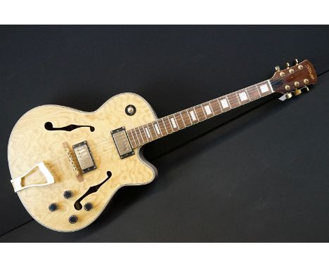 Guitar - A Stagg hollow body electric guitar 