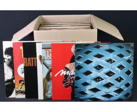 Vinyl - Over 70 Rock &amp; Pop LPs to include The Who (Tommy laminated sleeve, French pressing), Madonna, The Kinks, Genesis,