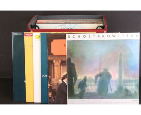 Vinyl - Classical - Over 20 classical LPs including Deutsche Grammophon, EMI, Eterna, Philips.  Vg+ 