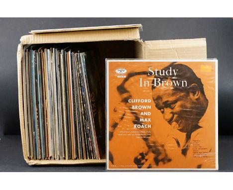 Vinyl - Approx 60 Jazz albums to include Clifford Brown, Roland Kirk, Max Roach, Pharoah sanders, Salif Keita, Fela Kuti, Sun