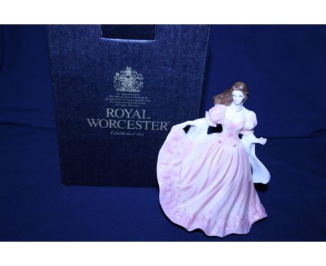A boxed Royal Worcester lady figure 'Special Occasion' 