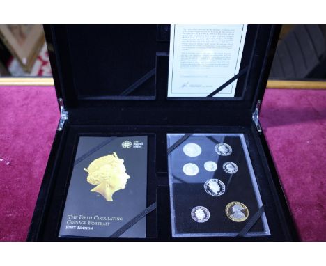 A Royal Mint 2015 silver proof coin set 