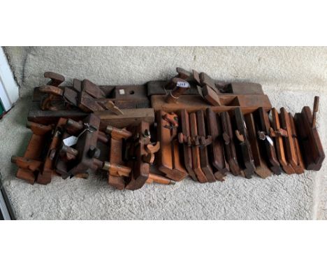 A collection of old woodworking tools (20)