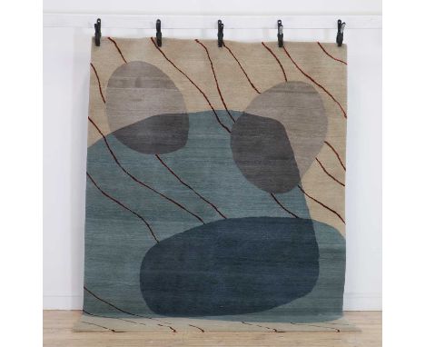 A contemporary wool rug by Diedre Dyson,of recent manufacture, with an abstract design, 233 x 171cmCondition ReportPile and c