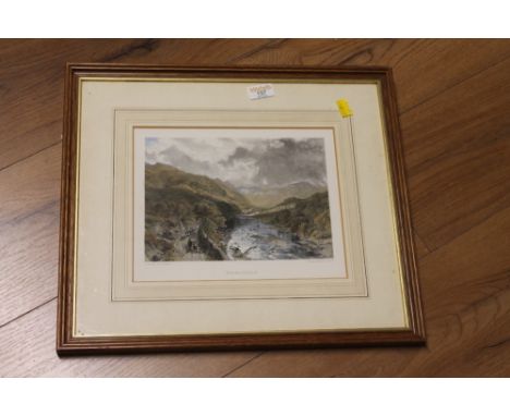 Framed and mounted print of Borrowdale 
