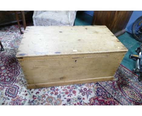 Vintage pine trunk 