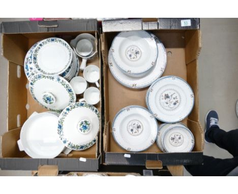 A mixed collection of dinner ware to include Royal Doulton Old Colony patterned items together with Midwinter branded similar