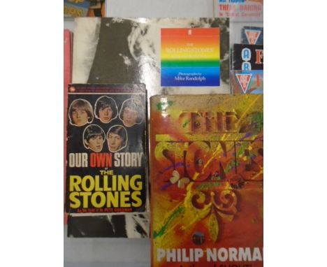 Rolling Stones books, music memorabillia books and 60s film review mags