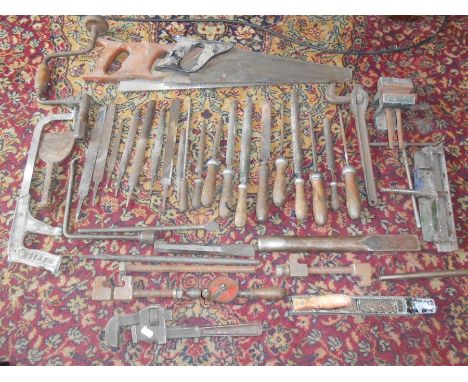 Quantity of tools including files etc