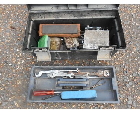 Tool box with tools