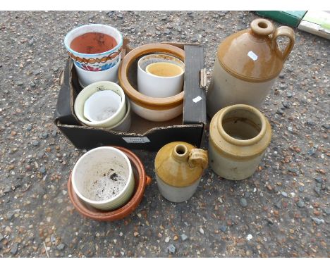 Quantity of ceramic  pots and stoneware etc