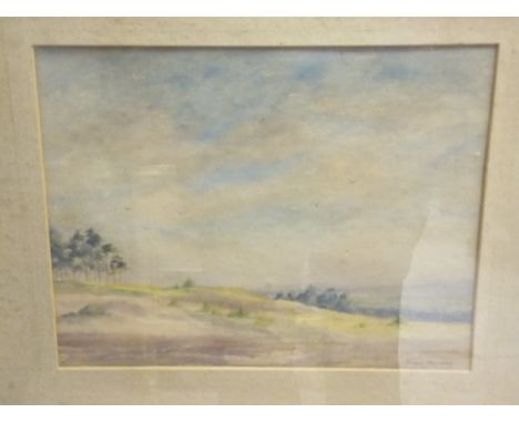 ENGLISH SCHOOL "Cornish town", watercolour, unsigned, together with a large selection of prints and pictures including a Davi