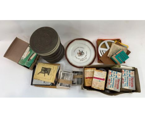 A collection of photographs and ephemera relating to Air Commodore Frederick Edward Vernon OBE including large wedding portra