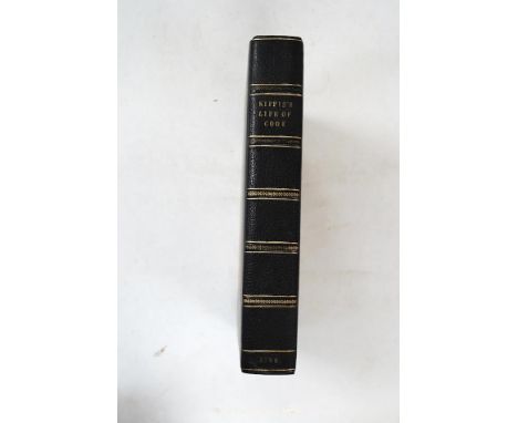 ° ° Kippis, Andrew - The Life of Captain Cook. 1st edition, 4to., portrait frontis, G. Nichol, G.G.J. and J. Robinson, London