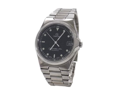 Omega Seamaster 120m Quartz stainless steel gentleman's bracelet watch, ref. 396.0913 / 196.0209, case no. 1332, cal. 1332 17