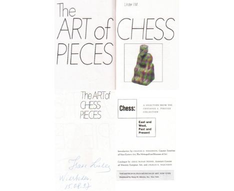 Linder, Isaak M. The art of chess pieces. Moskau, H.G.S., 1994. 4°. Mit vielen meist farbigen Abbildungen. 288 Seiten. Orig. 