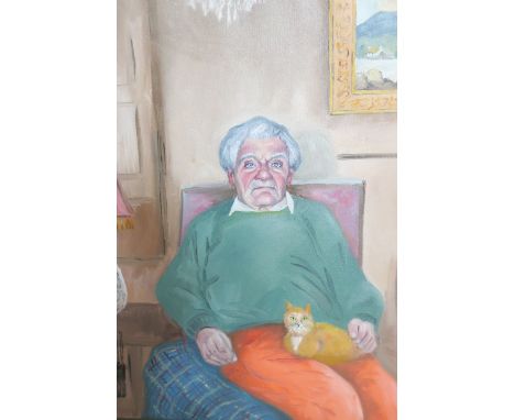 JOHN SCHWATSCHKEPortrait of Francis StewartSigned and inscribed verso, main portrait from sitting is in the Waterford Municip