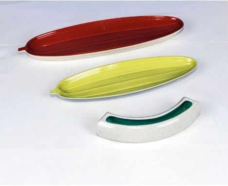 Three pieces of Poole pottery