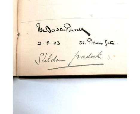 Baden-Powell signed book - The Mind of a friend by Cecil Henland signed by Lt-Gen Robert Stephenson Smyth Baden-Powell, 1st B