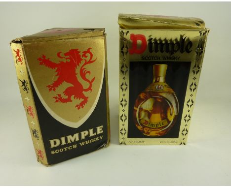 Two bottles of John Haig & Co. Ltd 'Dimple' Scotch Whisky, both boxed (both 26 2/3 fl.oz)  (2) 