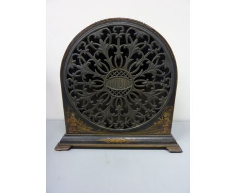 Vintage 1930s Amplion Radiolux Model RS wireless loud speaker in Chinoiserie case H41cm 