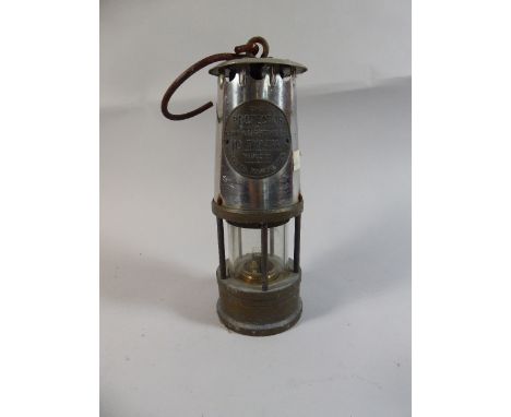 A Miner's Safety Lamp, The Protector Type 1A with Flat Wick