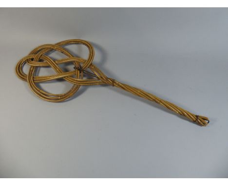 A Vintage Bamboo Carpet Beater