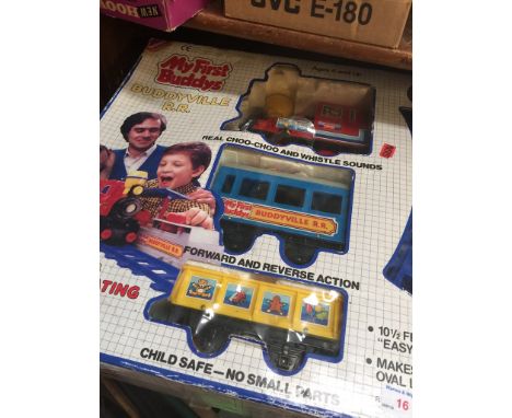 A boxed vintage game "My First Buddys" 