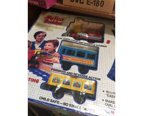 A boxed vintage game "My First Buddys" 