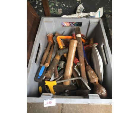 A crate of tools 