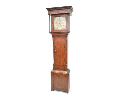 Brounker Watts, London 17th Century and Later 30 Hour Longcase Clock Rope driven movement with external countwheel striking o