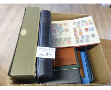 Stamps : Nice box of various stamp albums GB, World, Commonwealth
