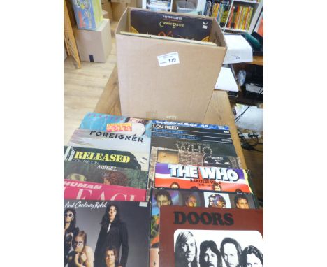 Records : 40+ mainly Classic Rock albums inc Rolling Stones, Dylan, The Who etc