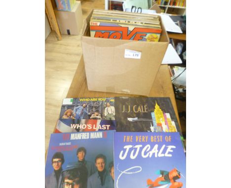 Records : 40+ mainly Classic Rock albums inc The Who, J J Cale, Robert Palmer etc