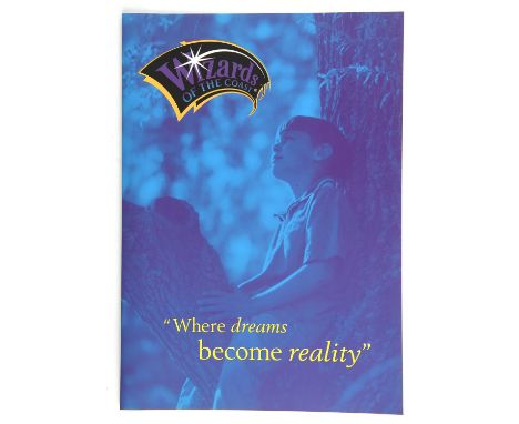 Original Wizards of the Coast Brochure and Pokemon TCG Bag. The brochure gives an insight to some of the history of Wizards o
