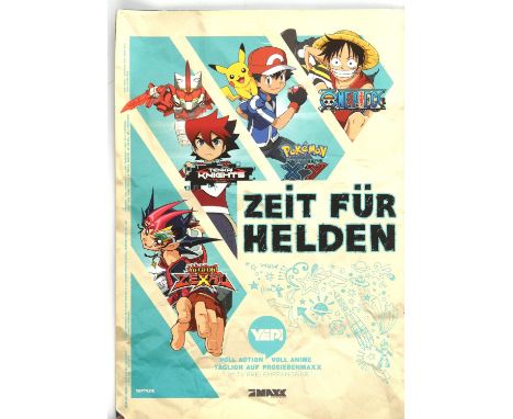 Pokemon TCG. German Ottaro Black and White Promo BW03 inside original leaflet. This item is from the collection of the former