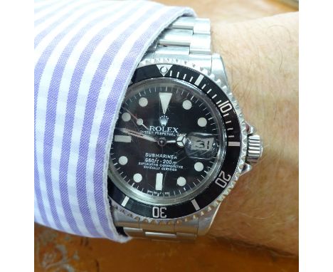 Rolex, a gents Oyster Perpetual Date Submariner, 1978 model 1680, watch number 5249573, stainless steel, same owner since pur
