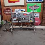 Doboy High Speed Continous Bag Sealer, Model CBS-B, S/N 91-13164, V230, 3-Phase, On Casters (Loading