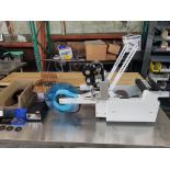 7" Manual Bottle Labeler, DH241, Thermal Coding (Loading Fee $50) (Located Fort Worth, TX)
