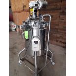 New Allegheny Bradford, 7 Gal. Stainless Steel Reactor, Model VE449200, S/N 034483-1-1-1, Year 2012,