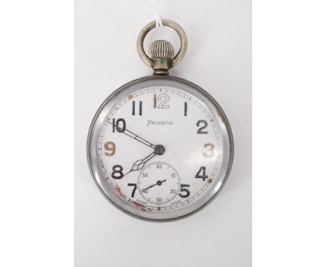 A Second World War British Army GSTP pocket watch