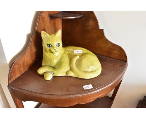 CERAMIC CAT ORNAMENT