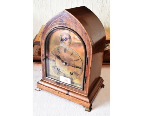 LANCET SHAPED MANTLE CLOCK